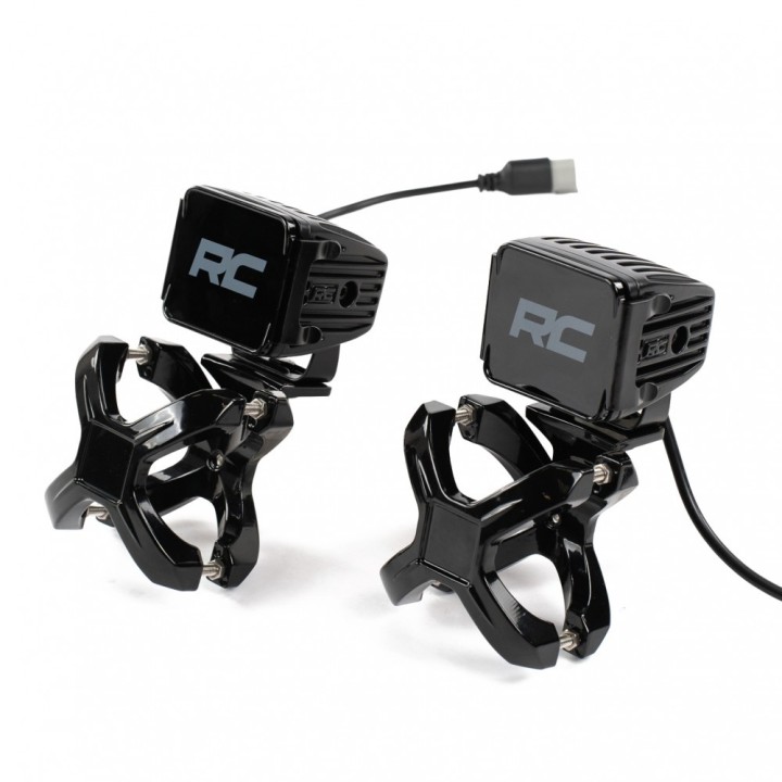 LED light clamp mounts for bull bar 63.5-76 mm OFD