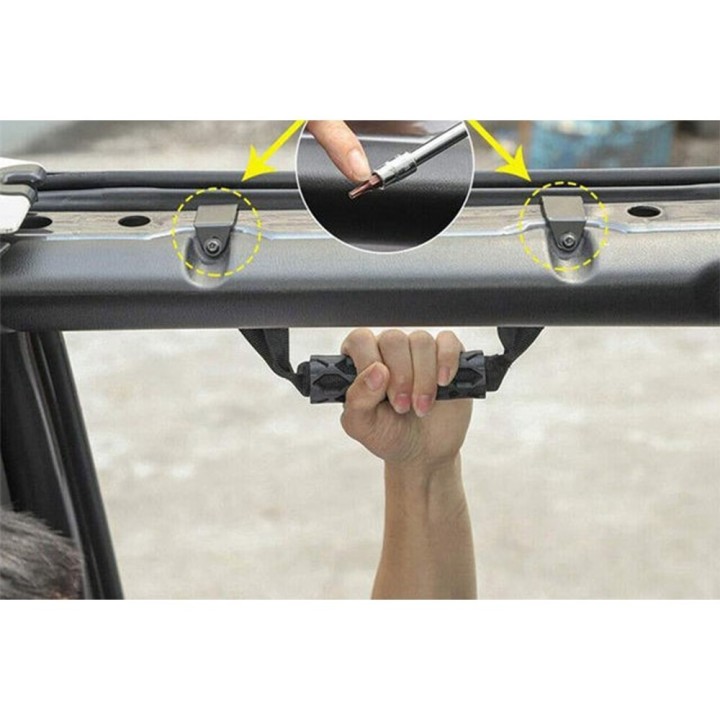 Front and rear grab handles for the GLADIATOR JT | Szekla4x4