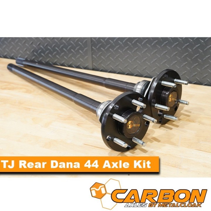 Półosie tylne Carbon Dana 44 30 spline Jeep Wrangler TJ/LJ, hamulce tarczowe METALCLOAK - ujęcie 5