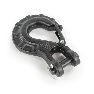 Black forged clevis hook 3/4" OFD for the off-road vehicle