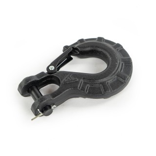 Black forged clevis hook 3/4" OFD for the off-road vehicle