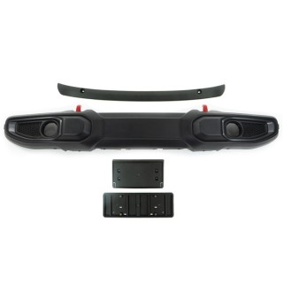 Plastic front bumper without parking sensor holes OFD