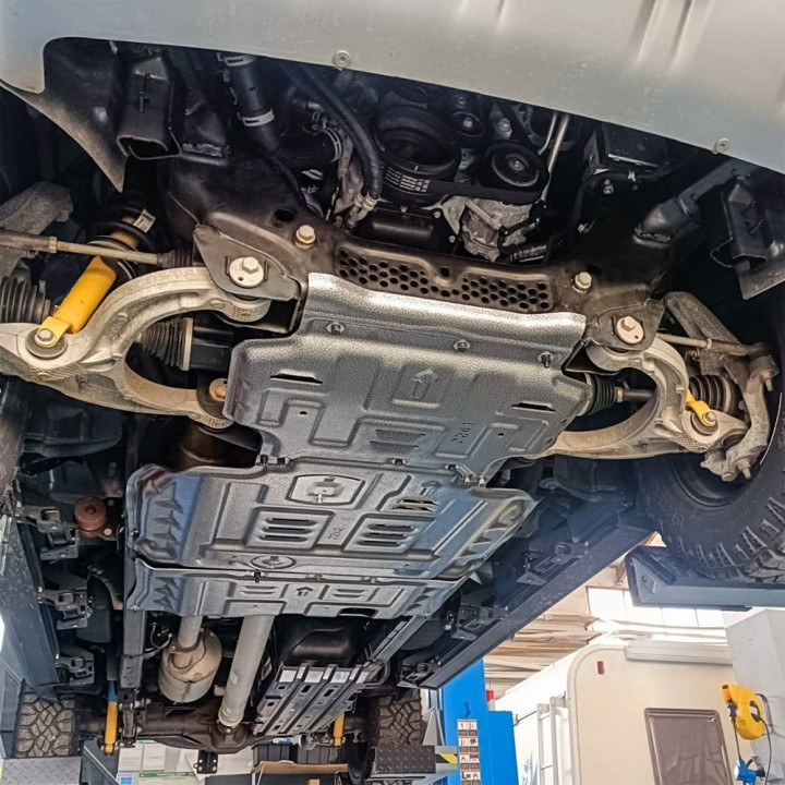 Steel skid plate set OFD - view 5