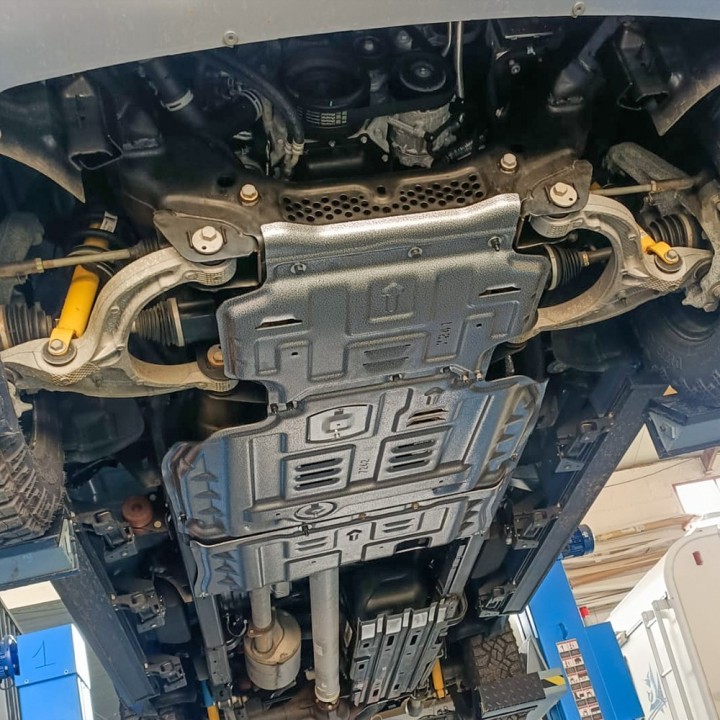 Steel skid plate set OFD - view 7
