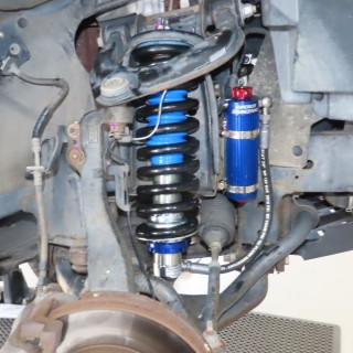 Front adjustable gas shock absorber right Superior Engineering 2.0 Reservoir Lift 3-4" - view 2