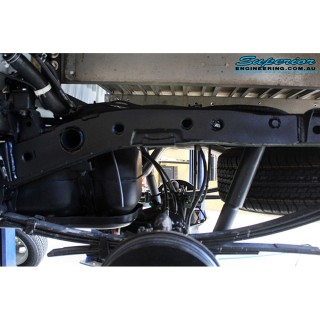 Chassis reinforcement plates for the Hilux Travo 26-