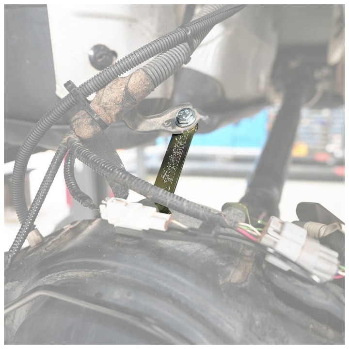 Rear axle wiring harness relocation Superior Engineering