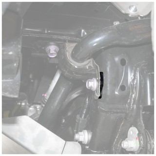 Front sway bar mount relocation brackets Superior Engineering - view 2