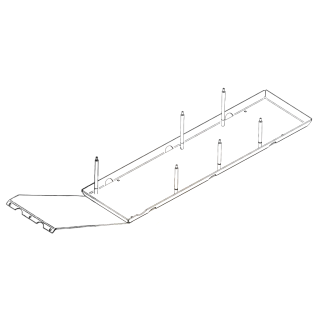 Skid plate fuel tank Heavy Duty MAER