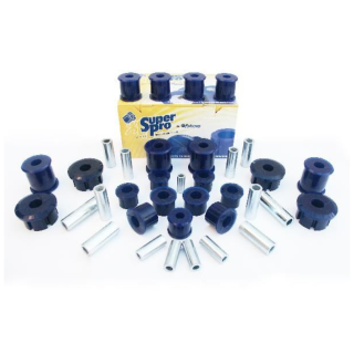 Front and rear kit bushing poliuretanowych suspension