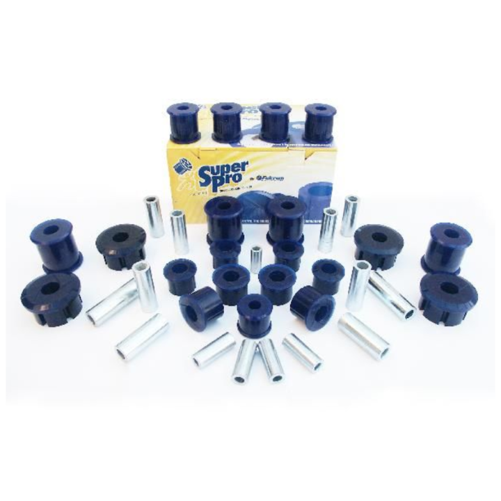 Front and rear kit bushing poliuretanowych suspension