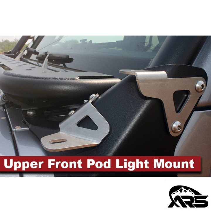 Upper Front Pod Light Mount MetalCloak R75011 | Szekla4x4