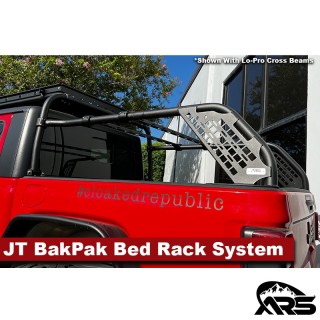 MetalCloak BakPak Bed Rack System, Jeep JT Gladiator - view 2