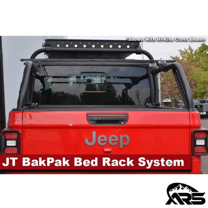 MetalCloak BakPak Bed Rack System, Jeep JT Gladiator - view 3