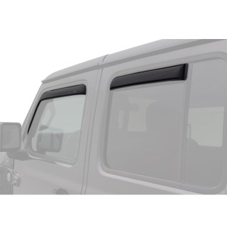 Front and rear side window visors RealTruck AVS In-Channel Ventvisor