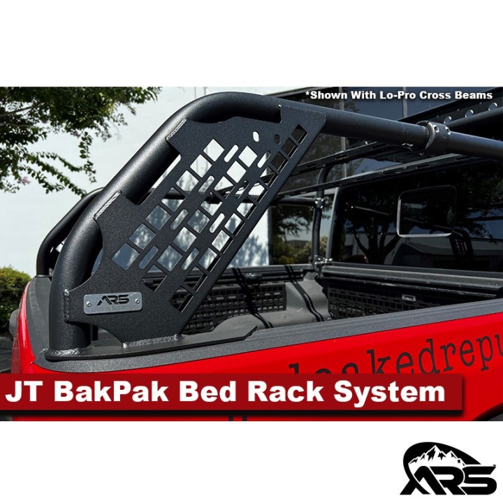 MetalCloak BakPak Bed Rack System, Jeep JT Gladiator - view 5