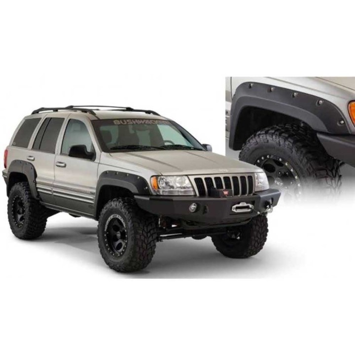 Front and rear fender flares RealTruck Bushwacker Cut-Out Style