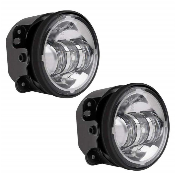 Lights przeciwmgielne LED round chrom 4,5" JW SPEAKER