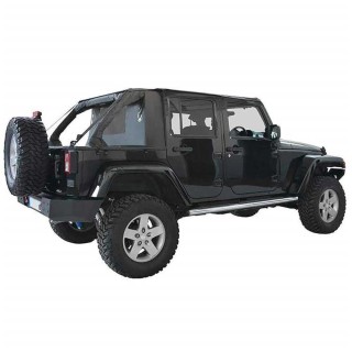 Rear cargo-style top with wall – Szekla4x4, Warsaw