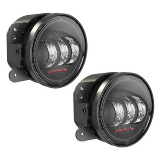 Lights przeciwmgielne LED round black 4" JW SPEAKER