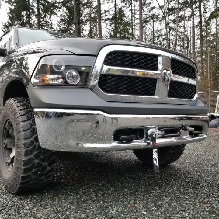 Winch mounting plate for the RAM 1500 Classic DS | Szekla4x4