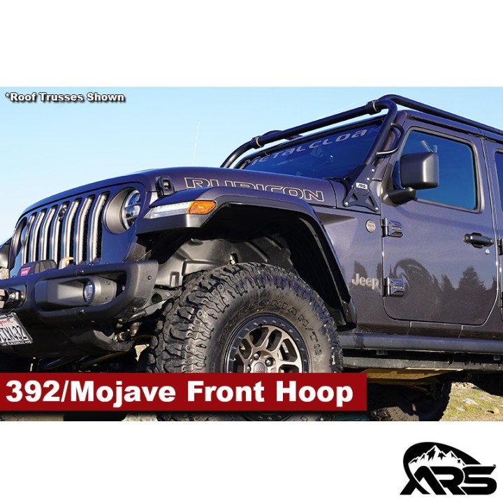 MetalCloak Rocklander Front Hoop, Jeep JL 392 Wrangler and JT Mojave Gladiator - view 3