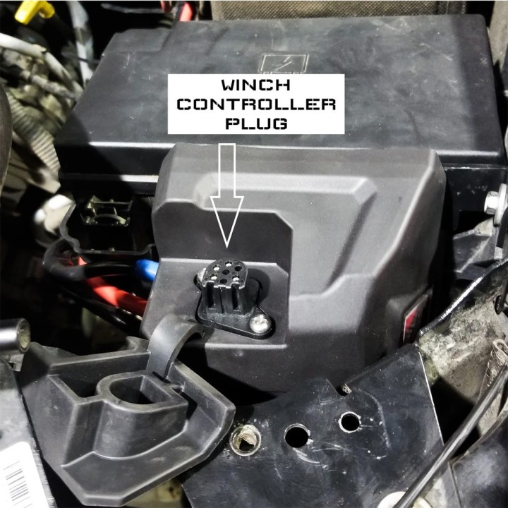 Winch mounting plate for the RAM 1500 Classic DS | Szekla4x4