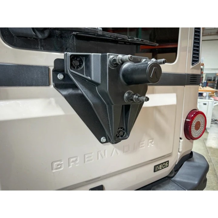 Spare tire mount relocation LEITNER DESIGNS | Szekla4x4