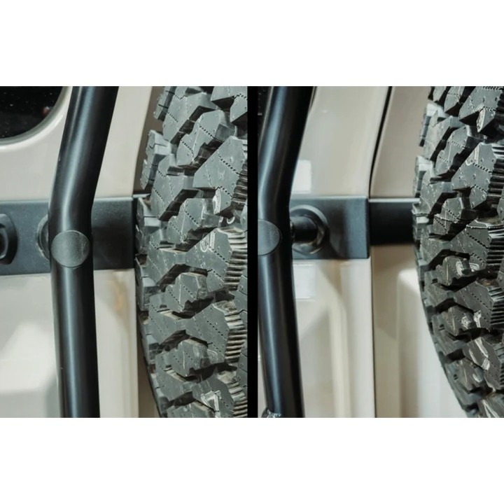 Spare tire mount relocation LEITNER DESIGNS | Szekla4x4
