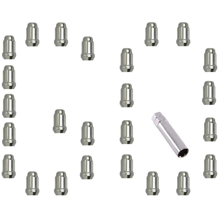 Short wheel lock nut set M14x1,5 Gorilla GORILLA | Szekla4x4