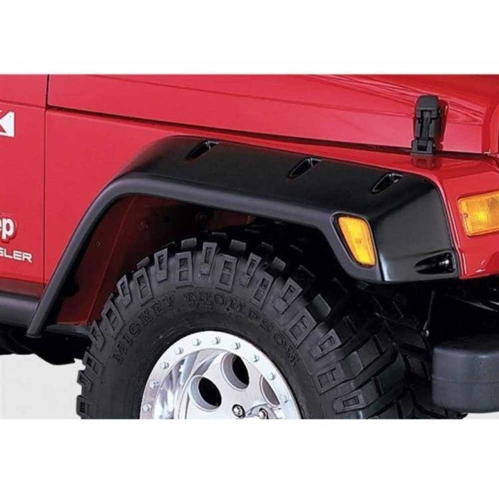 Front and rear fender flares for the Wrangler TJ | Szekla4x4