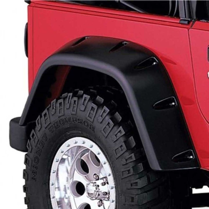Front and rear fender flares for the Wrangler TJ | Szekla4x4