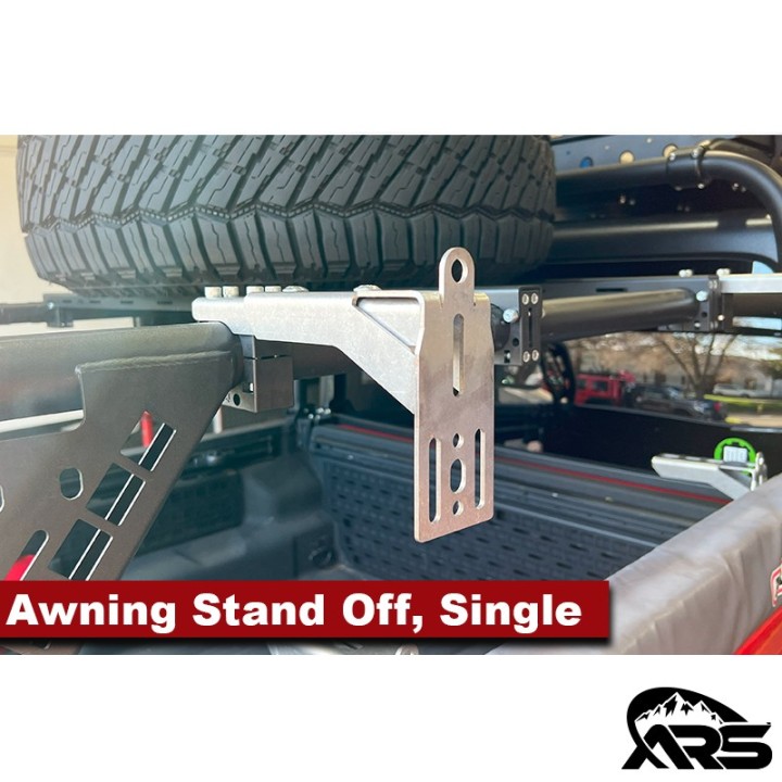 MetalCloak Roof Rack Awning Mount, Single, Multi-Mount, 2 inch Tube - view 3
