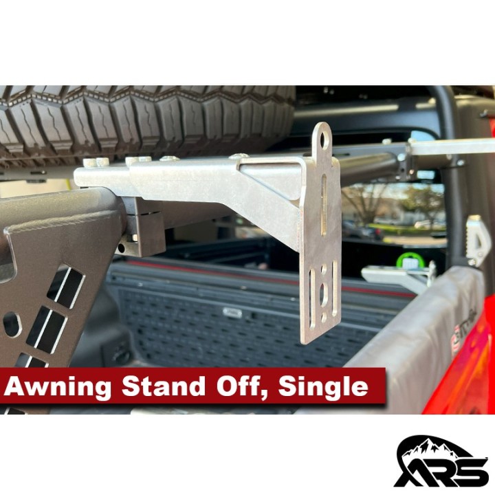 MetalCloak Roof Rack Awning Mount, Single, Multi-Mount, 2 inch Tube - view 4