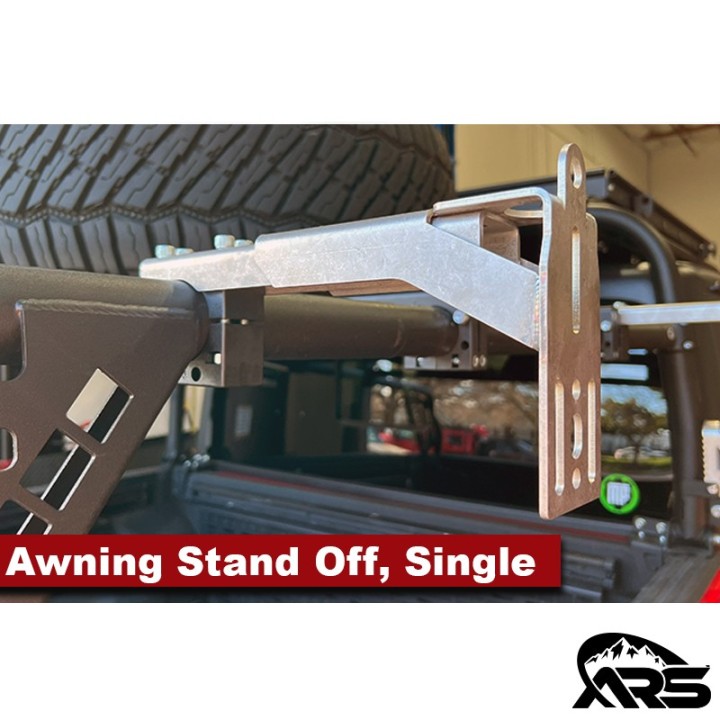 MetalCloak Roof Rack Awning Mount, Single, Multi-Mount, 2 inch Tube - view 6