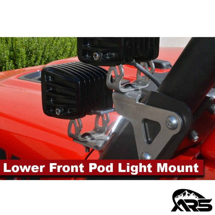 Lower Front Pod Light Mount MetalCloak R75012 | Szekla4x4