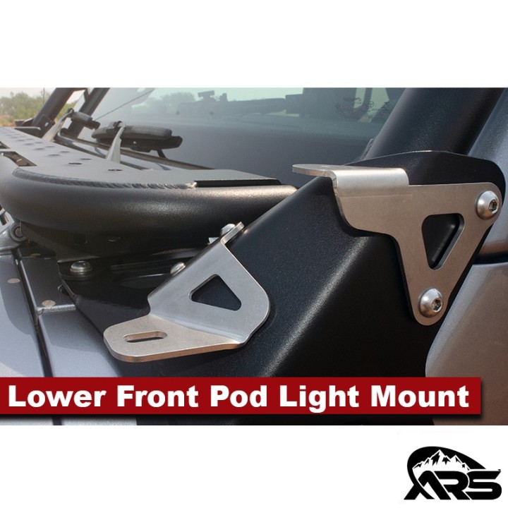 Lower Front Pod Light Mount MetalCloak R75012 | Szekla4x4