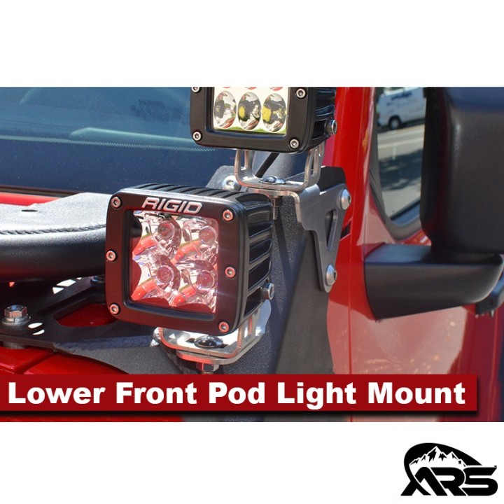 Lower Front Pod Light Mount MetalCloak R75012 | Szekla4x4