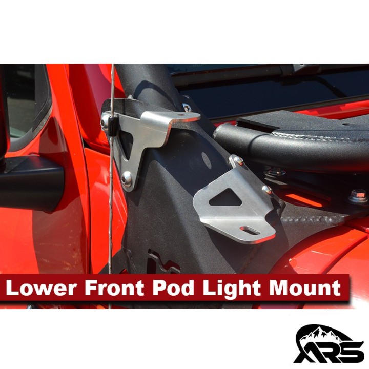 Lower Front Pod Light Mount MetalCloak R75012 | Szekla4x4