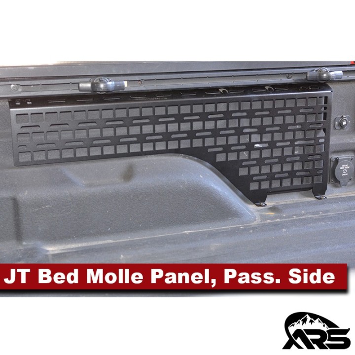 MetalCloak Truck Bed MOLLE Panel, Passenger Side, Jeep JT Gladiator