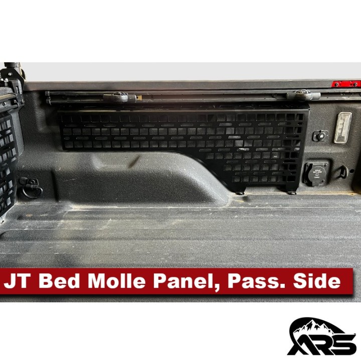 MetalCloak Truck Bed MOLLE Panel, Passenger Side, Jeep JT Gladiator - view 3