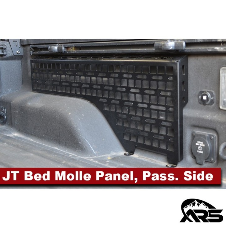 MetalCloak Truck Bed MOLLE Panel, Passenger Side, Jeep JT Gladiator - view 4