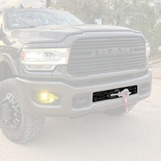 Winch mounting plate for the RAM 2500 | Szekla4x4, Warsaw