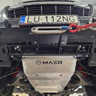 Winch mounting plate for the D-Max III | Szekla4x4