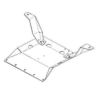 Skid plate transmission MAER