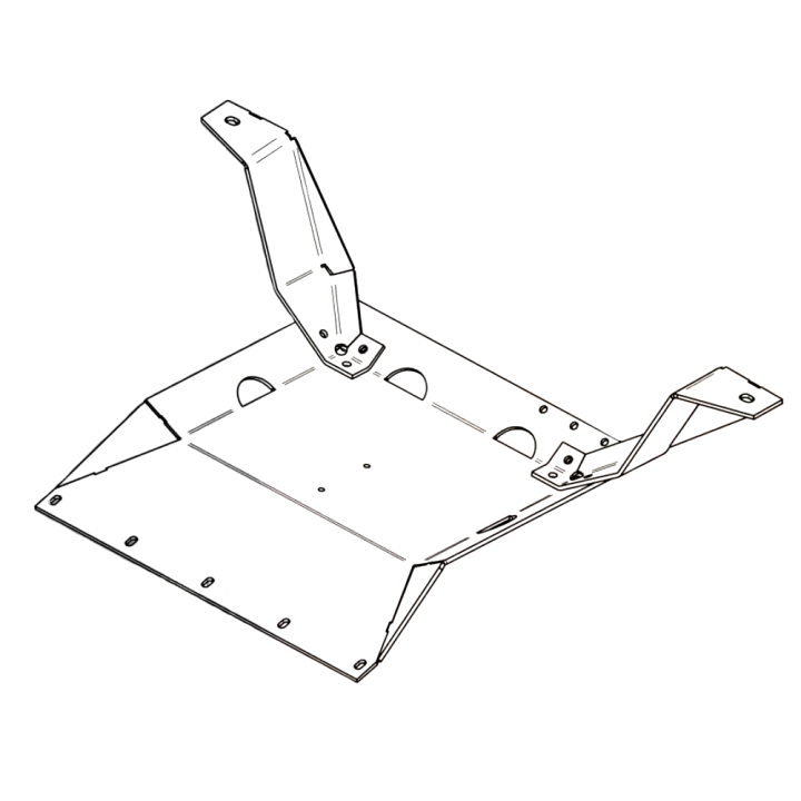 Skid plate transmission MAER for the Sprinter II (W906)