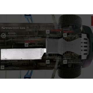 Skid plate fuel tank MAER - view 2