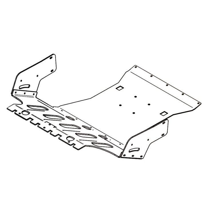 Front skid plate for the Sprinter II (W906) | Szekla4x4