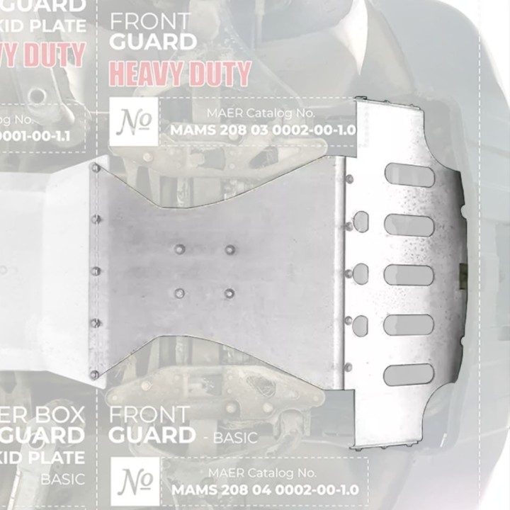 Front skid plate for the Sprinter II (W906) | Szekla4x4