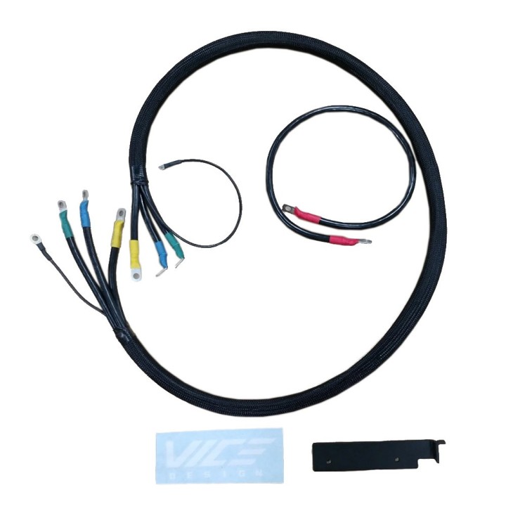 Winch control box relocation Warn VR Evo VICE DESIGN